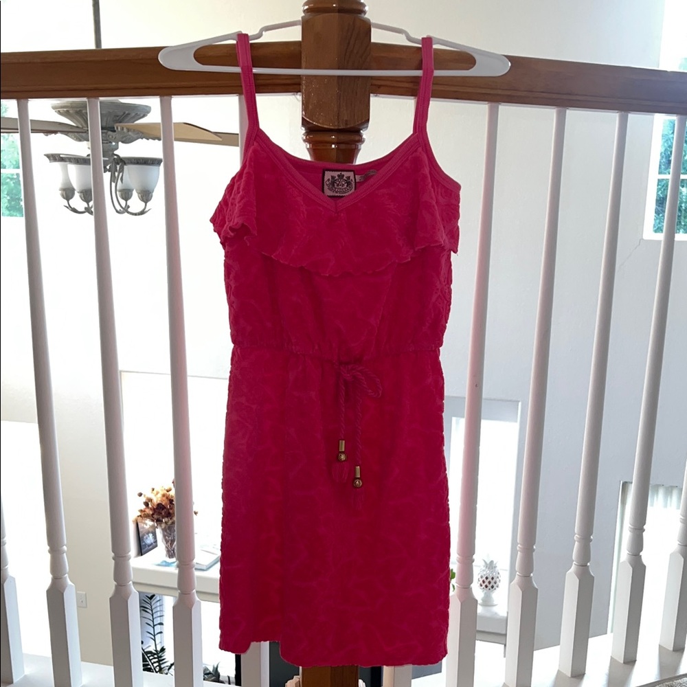 Juicy Couture Vibrant Pink Mini Dress